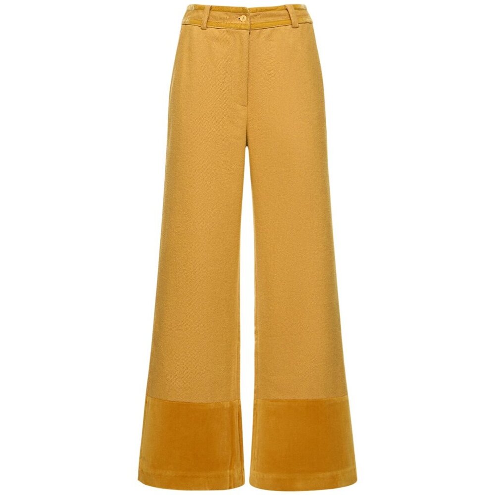 Maria de la Orden Romeo Pants in Yellow